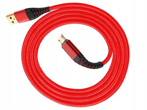 WZMACNIANY KABEL MICRO USB QC 3.0 QUICK CHARGE 3M na Arena.pl