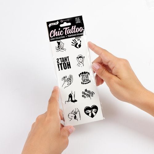 set of 10 temporary tattoos   kinky collection na Arena.pl