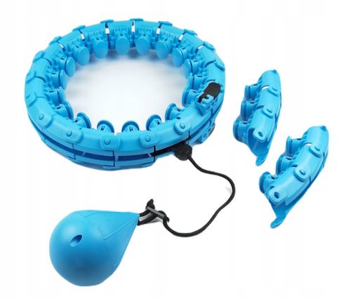 Zestaw Hula Hop Odchudzające z Wypustkami XXL PLUS SIZE 145cm w TALI GRATIS na Arena.pl