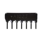 Drabinka rezystorowa 6x 1K A7P-1K A102J matryca równoległa 1/8W 5% SIP-7