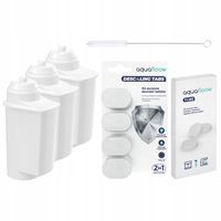 3x filtr wody do ekspresu Siemens EQ3 EQ5 EQ6 EQ9 + tabletki + odkamieniacz