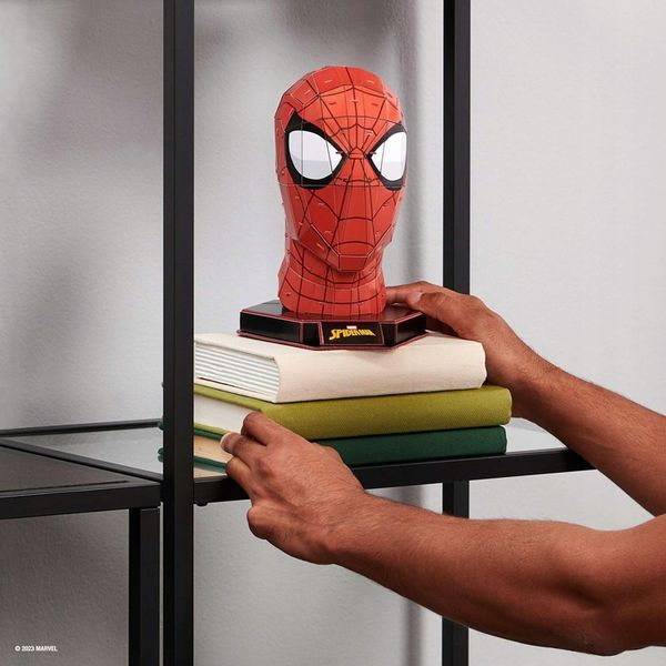 SPIDERMAN MARVEL PUZZLE 3D FIGURKA SUPERBOHATER SPIN MASTER zdjęcie 7