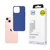 Matowe etui na Apple iPhone 14 - 3mk Matt Case blueb