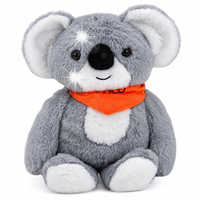Miś Koala Pluszak Obciążeniowy Terapeutyczny Maskotka 1.3 KG Szary 35 cm