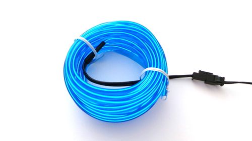 Światłowód EL WIRE Ambient Taśma LED 5m niebieski na Arena.pl