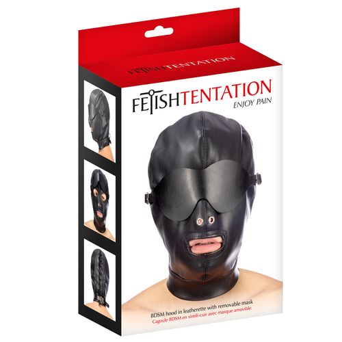 maska hood in leatherette with removable mask na Arena.pl