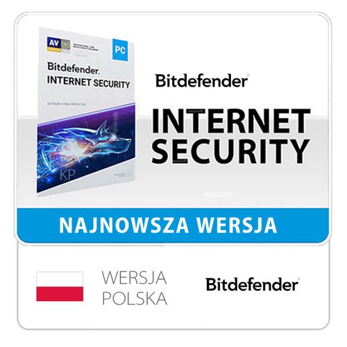 Bitdefender Internet Security 3PC / 2Lata Kontynuacja na Arena.pl