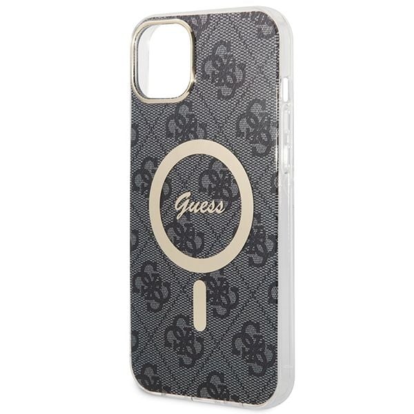 Etui Guess do iPhone 15, iPhone 14, iPhone 13, Czarny, MagSafe zdjęcie 6