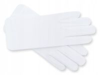 Białe rękawiczki kelnerskie / jubilerskie R2 M