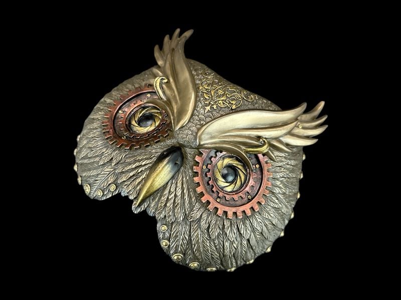 STEAMPUNK MASKA SOWA VERONESE WU76780A4 zdjęcie 4