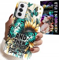 ETUI DO OPPO RENO12 5G - AND THEN I GOT UP, KOBIECE WZORY + FOLIA