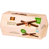 feiny biscuits rurki waflowe z kremowym nadzieniem orzechowym 150 g (6x25g)