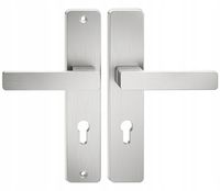 KLAMKA DRZWIOWA ZEWNĘTRZNA ATLAS KOLOR INOX 72MM