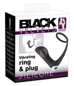 Black Velvets Pierścień I Korek Z Wibracjami