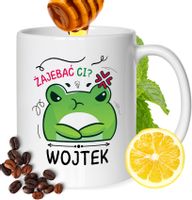 Kubek Dla Wojtka Kolegi Przyjaciela Męża Prezent Z Nadrukiem Biały 330Ml