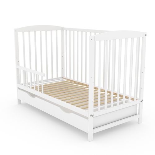 Łóżeczko szuflada OLA BIAŁA TAPCZANIK na Arena.pl