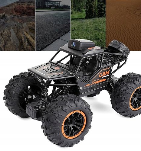 SAMOCHÓD ZDALNIE STEROWANY TERENOWY Z KAMERĄ WIFI AUTO NA PILOT +AKUMULATOR na Arena.pl