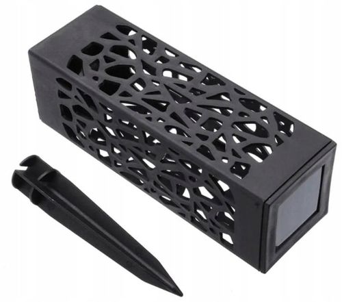 Lampy Solarne Ogrodowe LED Wbijana Do Ogrodu Zewnętrzna Barwa Ciepła Wzorek na Arena.pl