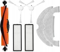 ZESTAW SZCZOTKI MOPY DO XIAOMI ROBOT VACUUM X10 MOP 2 ULTRA DREAME Z10