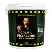 CREMA PISTACCHIO 100% SICILIANA 5KG Krem Pistacjowy z Sycylii Premium