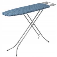 KADAX Deska Do Prasowania Duża 110x30cm Z Uchwytem Na Żelazko Granatowa