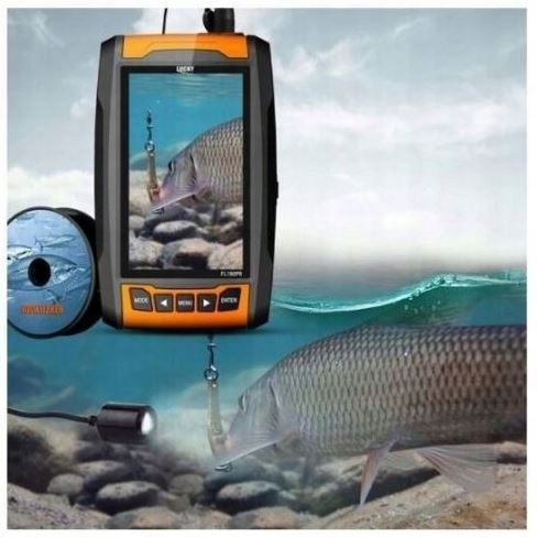 KAMERA WĘDKARSKA PODWODNA 180PR LUCKY 20m /+8GB zdjęcie 6