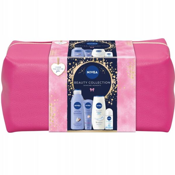 Nivea Beauty Collection Zestaw Prezentowy Kosmetyków Do Ciała + Kosmetyczka zdjęcie 1