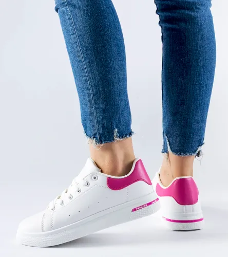 Biało-różowe sneakersy Leland 41 na Arena.pl