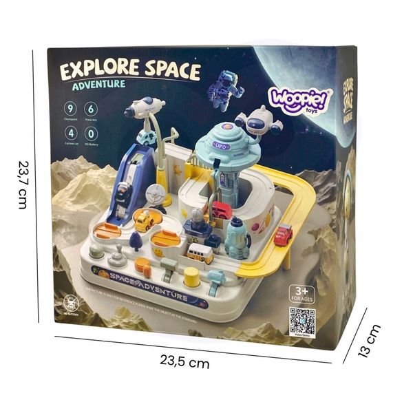 WOOPIE Interaktywny Tor Samochodowy "Kosmiczna Przygoda" zdjęcie 10