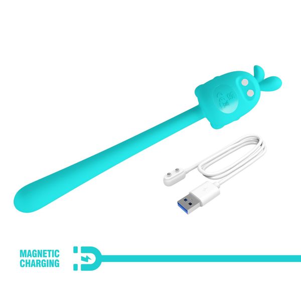 Cute Bunny, Flirting Stick, 7 Vibration Functions, Magnetic Usb Charging zdjęcie 10