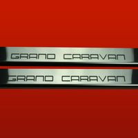 Listwa progowa CHRYSLER GRAND VOYAGER MK5 Stal nierdzewna 304 połysk 2szt