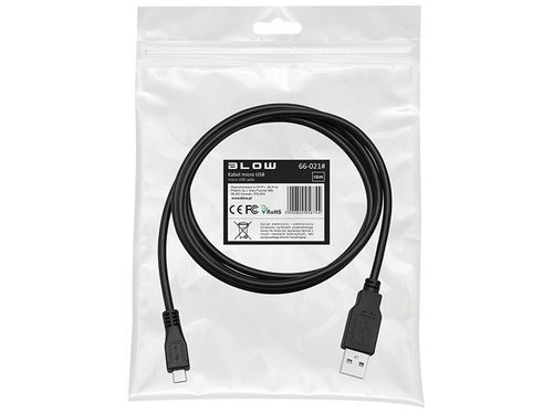 Złącze USB A/micro-USB wt-wt 1,5m + dane / 66-021 na Arena.pl