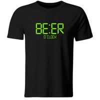 KOSZULKA BEER O'CLOCK. ŚMIESZNY T-SHIRT, ROZ. L