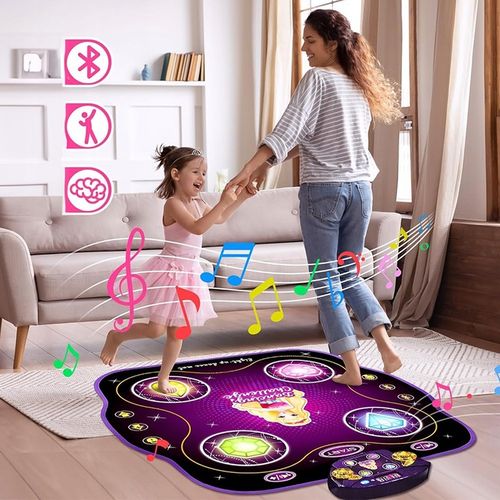 MATA DO MUZYCZNA TAŃCZENIA ZABAWKA DLA BLUETOOTH DZIECI 9 TRYBÓW GRY Z LED na Arena.pl