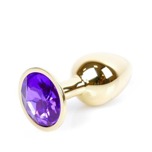 Plug-Jewellery Gold Plug- Purple na Arena.pl