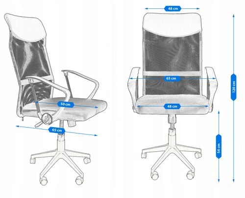 fotel zoom ekoskóra czarna na Arena.pl