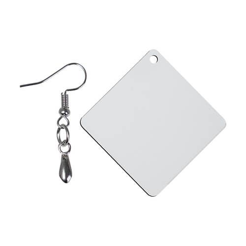 Kolczyki z MDF-u do sublimacji - kwadrat na Arena.pl