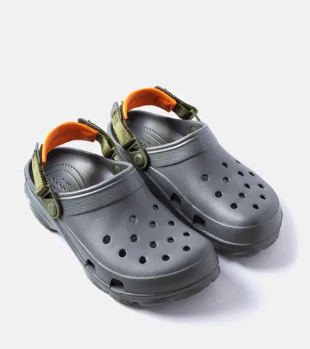 Szare perforowane klapki Crocs 38-39 na Arena.pl