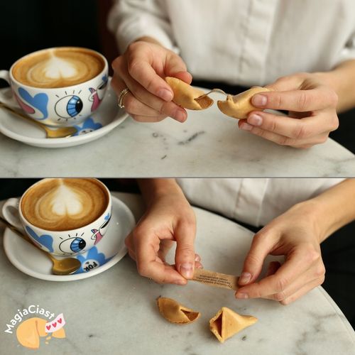 Ciasteczka z Wróżbą Dziękuję Chińskie Ciastko Szczęścia dla Gości 50 szt na Arena.pl