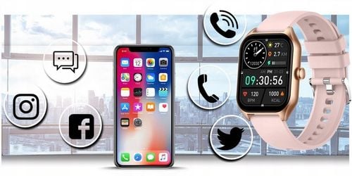 ZEGAREK SMARTWATCH RUBICON DLA DZIEWCZYNKI PREZENT NA KOMUNIĘ +TOREBKA na Arena.pl