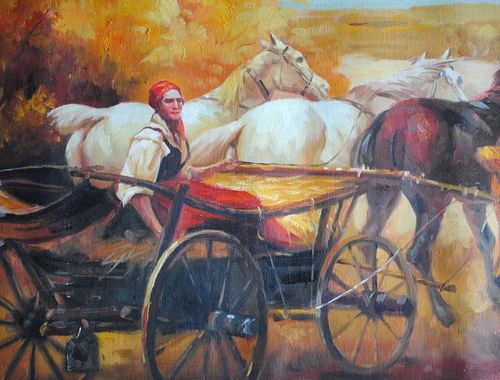 Scena rodzajowa (60x80cm) na Arena.pl