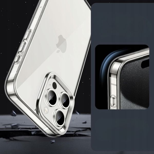 ETUI IPHONE 15 PRO CLEAR CASE OBUDOWA PREMIUM zdjęcie 3