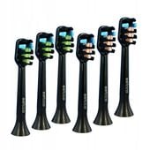 6x Końcówki do szczoteczki Vitammy Symphony Czarne zamienniki