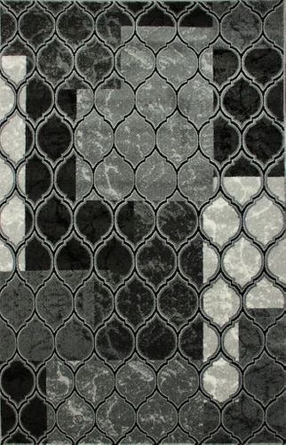 Dywan Roxy 9265A black prostokąt 133x190 na Arena.pl