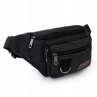 Alessio NERKA Torebka SASZETKA BIODRÓWKA męska POJEMNA z paskiem