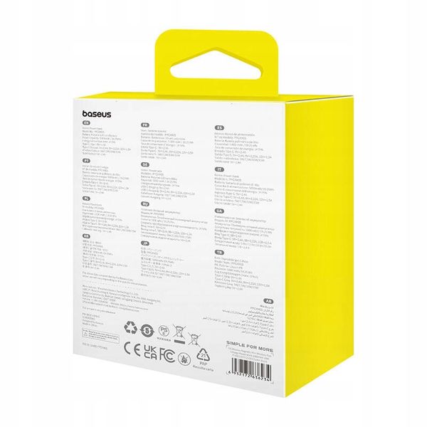 Powerbank Baseus 5000 mAh czarny zdjęcie 10