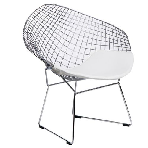 Krzesło HarryArm biała poduszka na Arena.pl