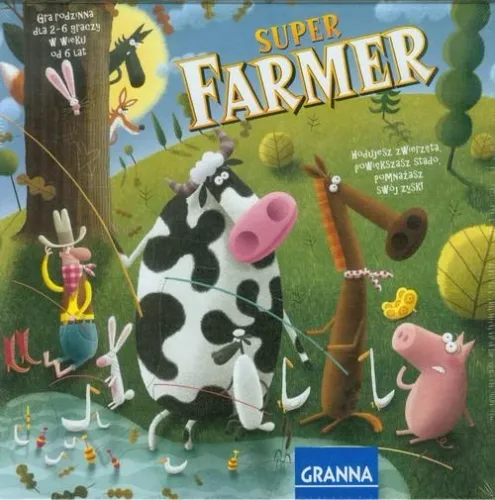 SUPER FARMER Z RANCHA - RODZINNA GRA PLANSZOWA na Arena.pl