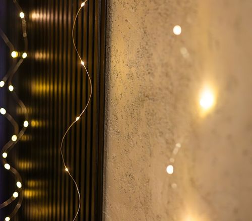 KURTYNA ŚWIETLNA LAMPKI SOPLE DRUCIKI 300 LED 3x3m GIRLANDA USB + ADAPTER na Arena.pl