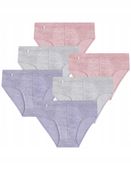 Męskie Slipy Bambusowe Gładkie WIELOKOLOROWY MORAJ ZESTAW 6 sztuk - L